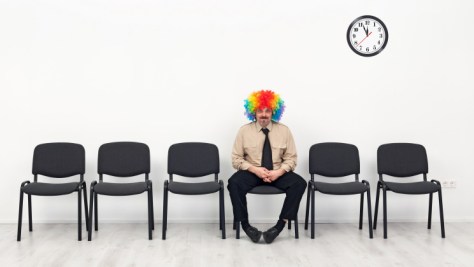 Last man standing - waiting concept